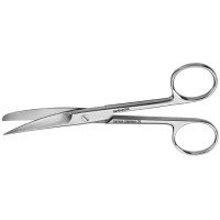 Canine Ear Cropping Scissors Curved - Sharp/Blunt