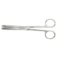 Canine Ear Cropping Scissors Curved - Blunt/Blunt