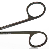 Littauer Stitch Scissors Straight 4 1/2" - Gun Metal
