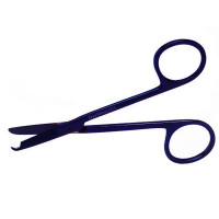 Littauer Stitch Scissors Straight 4 1/2" - Purple Coating