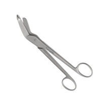 Hercules Heavy Duty Bandage and Plaster Shears 7 1/2" - One Serrated Blade