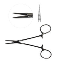 Halsted Mosquito Forceps 4 3/4" Straight, Gun Metal Coated