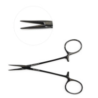 Halsted Mosquito Forceps 4 3/4" Straight, Gun Metal Coated