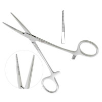 Kelly Hemostatic Forceps 5 1/2" Straight Left Hand