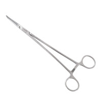 Mixter Hemostatic Forceps 9" Fully Curved Serrated