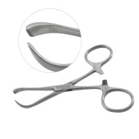 Lorna Non-Perforated Towel Clamp 3 1/2"