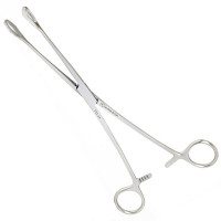 Foerster Sponge Forceps Straight 7" Smooth Jaws
