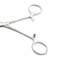 Baby Doyen Intestinal Forceps Straight 6 1/2"