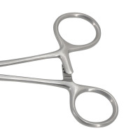 Kocher Intestinal Forceps Straight 10 1/2" Longitudinal Serrated