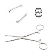 Allis Tissue Forceps 4x5 Teeth, 7 1/2"