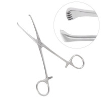 Allis Tissue Forceps 4x5 Teeth, 6"