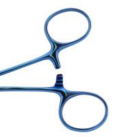 Allis Tissue Forceps 6" 4x5 Teeth, Blue Coated