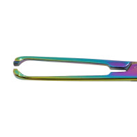 Allis Tissue Forceps 6" 4x5 Teeth, Rainbow Coated