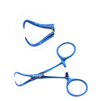 Backhaus Towel Clamps 3 1/2" Blue Coated