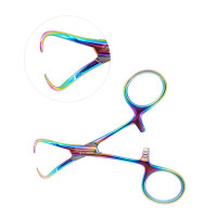 Backhaus Towel Clamps 3 1/2" Rainbow Coated
