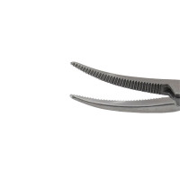 Micro Mosquito Forceps Curved 4 1/2" Serrated