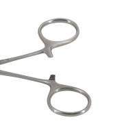 Micro Mosquito Forceps Curved 4 1/2" Serrated