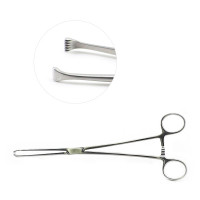 Allis Tissue Forceps 5x6 Teeth, 7 1/2"