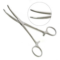 Rochester Carmalt Forceps 8", Curved, Left Hand