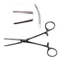 Rochester Carmalt Forceps Curved 6 1/4" Gun Metal