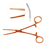 Rochester Carmalt Forceps Curved 6 1/4" Rose Gold