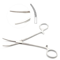 Rankin Kelly Forceps Curved 6 1/4"