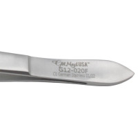 Thumb Tissue Forceps Serrated, 6" Fenestrated Handle