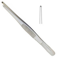 Thumb Tissue Forceps 1x2 Teeth, 5 1/2"