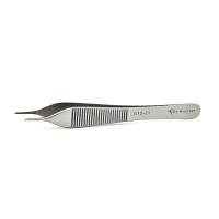 Adson Dressing Forceps  Delicate  Serrated Jaws 4 3/4"