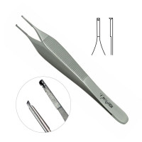 Adson Tissue And Suture Forceps 4 3/4", 1x2 Teeth With Tying Platform