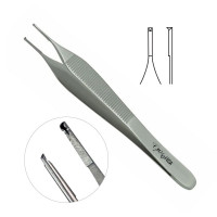 Adson Tissue Forceps 4 3/4", 1x2 Teeth With Tying Platform