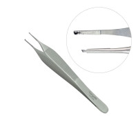 Adson Tissue Forceps 4 3/4", 1x2 Teeth With Tying Platform