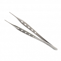 Adson Dressing Forceps, Serrated, 4 3/4" Lightweight, Fenestrated Handles