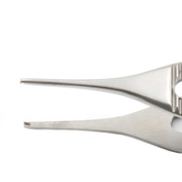 Adson Tissue Forceps 1x2 Teeth, 4-3/4" (12.1cm), Lightweight, Fenestrated Handles.