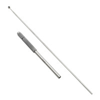 Curette Knife 5mm Ring 20cm Neuro Wire 2mm Shaft With Chuck Handle