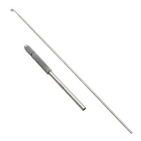 Curette Knife 30 Degree 20cm Neuro Wire 2mm Shaft With Chuck Handle