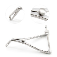 Stifle Retractor for Knee Joint, Speed Lock, 3 1/2"