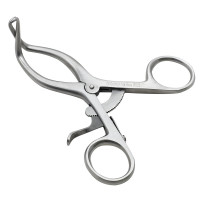 Gelpi Crossover Retractor (Neroma) Drop Angle 4 1/2" 11.5cm Blunt Tips