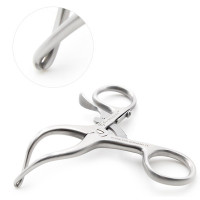 Gelpi Retractor 3 1/2" Crossover 90 Degree Angle Blunt Tips