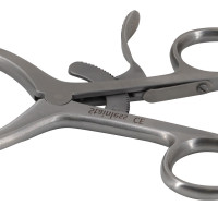 Beckman Weitlaner Retractor 8 1/2" 3x4 Blunt 22x17mm Hinged Blade