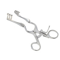 Beckman Weitlaner Retractor 6 1/2" 3x4 Sharp Hinged Blade