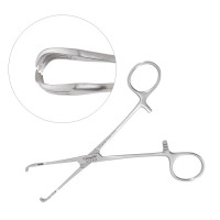 Lahey Vulsellum Forceps 3X3 Teeth 6 1/4 inch