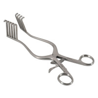 Adson Retractor 7 1/2" Angled 5x4 Prong Blunt