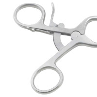 Weitlaner Retractor Sharp 4", 2x3 Teeth