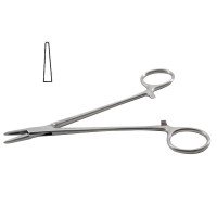 Halsey Needle Holder 5" Smooth Jaws