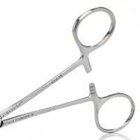 Olsen Hegar Needle Holder Scissors Combination 4 3/4" Serrated