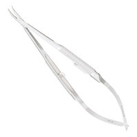 MicroSurgical Needle Holder 7 1/8", Curved Jaws