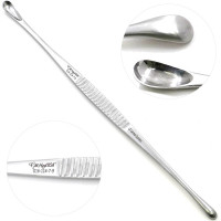 Gall Bladder Cystotomy Spoon 9 1/2" Double Ended 7mm / 9mm