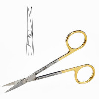 Iris Scissors Straight 4 1/2" Tungsten Carbide