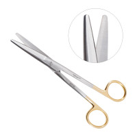 Mayo Scissors Straight 6 3/4" Tungsten Carbide